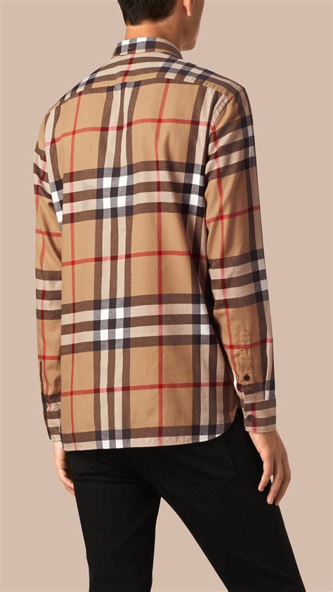 burberry fit men|Burberry flannel men's.